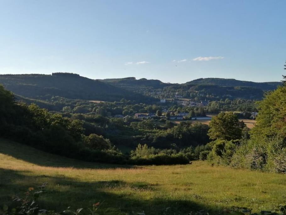 Le Belvedere Mouxois, Spa Privatif, Vue Morvan Extérieur photo