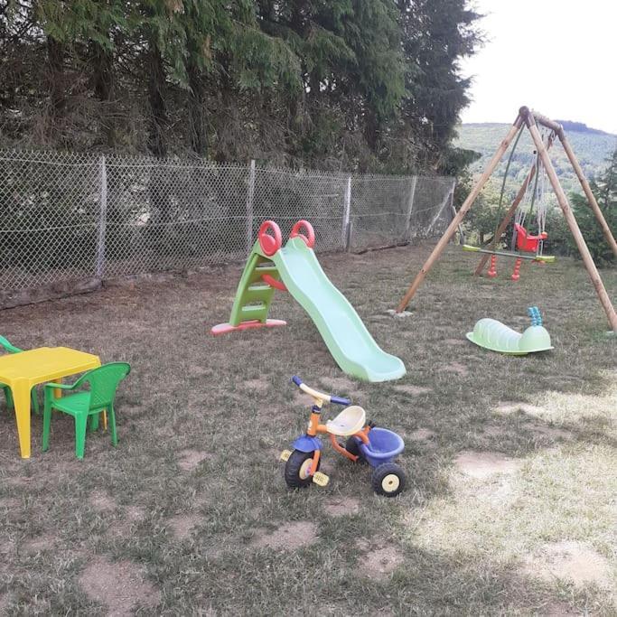 Le Belvedere Mouxois, Spa Privatif, Vue Morvan Extérieur photo